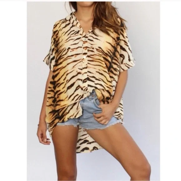 Acacia Swimwear Mombasa In Tiger - Picture 6 of 6